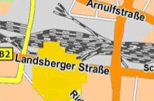 Von Gelb bis rot: Das sind die Hotspots in München wenn es um die Häufigkeit von Verbrechen geht.