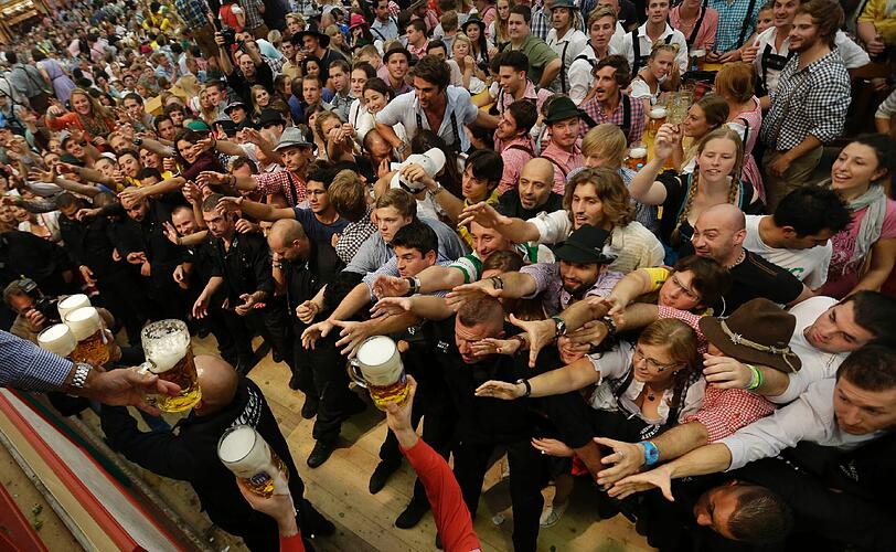 Hier gieren die Wiesn-Besucher nach ihrer ersten Maß.