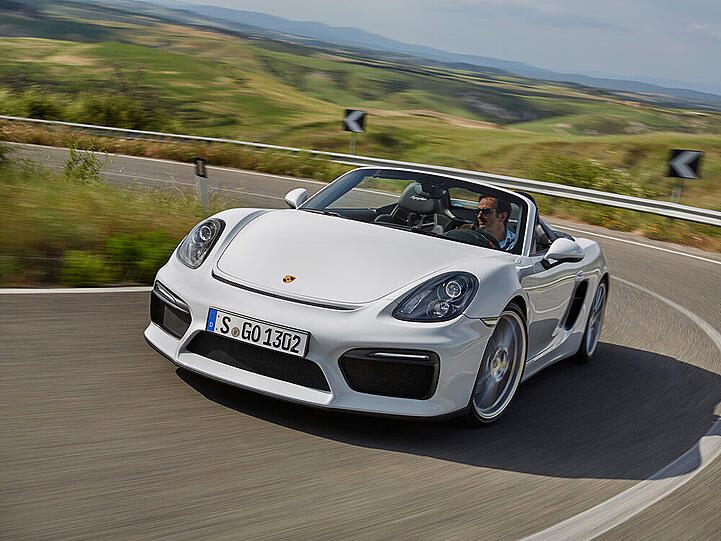 PS-starkes Kurvenwunder: Porsche Boxster Spyder
