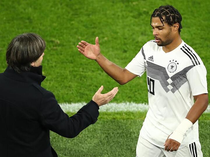 Hat bei der Nationalmannschaft oft Grund zum Jubel: Serge Gnabry.