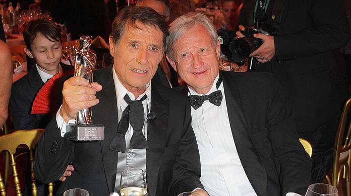 Udo Jürgens und seinen Manager Freddy Burger verband eine langjährige Freundschaft.