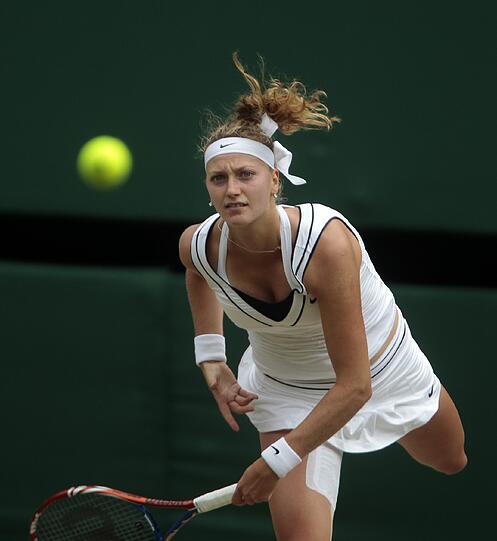 Die zweimalige Wimbledonsiegerin Petra Kvitova aus Tschechien erkrankte im Frühjahr am Pfeifferschen Drüsenfieber - ein grund für ihre Formschwankungen auf der WTA-Tour.