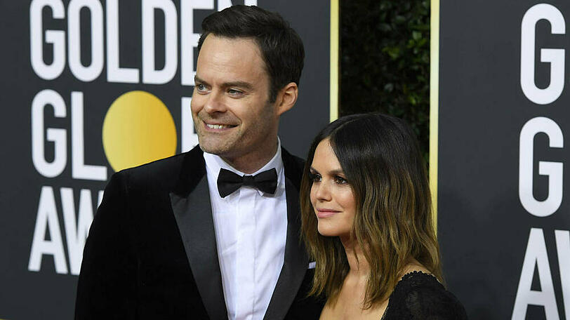 Bill Hader und Rachel Bilson bei ihrem einzigen öffentlichen Auftritt als Paar im Januar