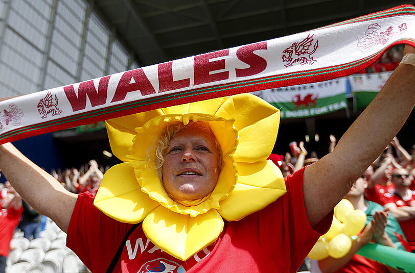Wales: Die Waliser komplettieren das Sechzehner-Feld fürs Achtelfinale.