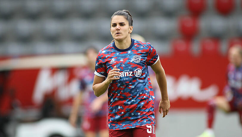 Jovana Damnjanovic  gelang gegen Elversberg ein Dreierpack.