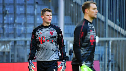 Darf Alexander Nübel (l.) gegen Lazio Rom ins Tor?