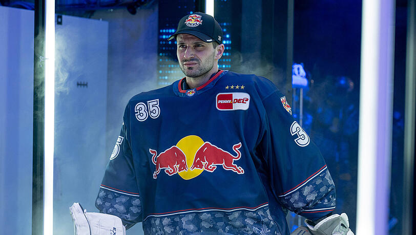Mathias Niederberger spielt sei Sommer 2022 f&uuml;r den EHC Red Bull M&uuml;nchen, holte 2023 den Meistertitel. F&uuml;r ihn war es sogar der dritte in Serie, die beiden Saisons zuvor hatte er mit den Eisb&auml;ren Berlin triumphiert.