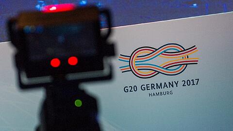 Ein Medienzentrum für Journalisten wurde anlässlich des G20-Gipfels eingerichtet.