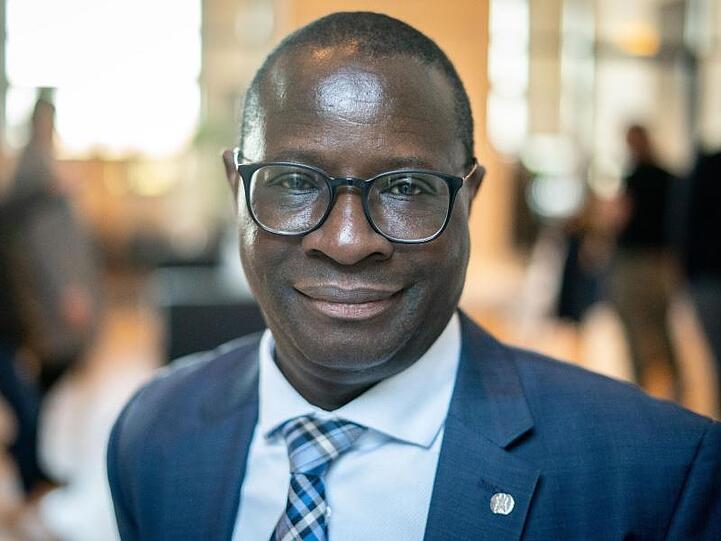 Auf sein Bürgerbüro wurde geschossen: Der SPD-Bundestagsabgeordnete Karamba Diaby.