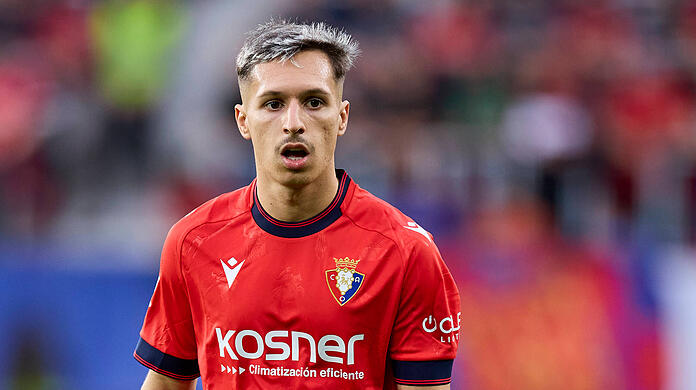 Barcelona kann er: Bayern-Leihgabe Bryan Zaragoza.