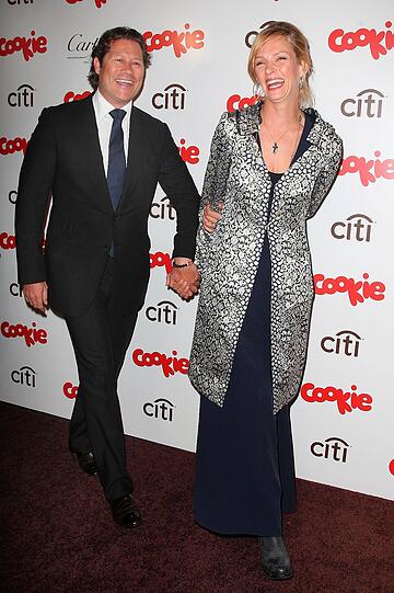 Auch der charmante Begleiter von US-Schauspielerin Uma Thurman ("Kill Bill") ist "Best Dressed"-Preisträger: Der Banker Arpad Busson.