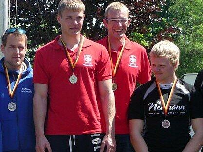 Benno Berberich und Maël Rengel aus der kanu-Abteilung des MTV gewannen in Kassel die Deutsche Meisterschaft im Kanu-Rennsport-Marathon über 32,3 Kilometer.