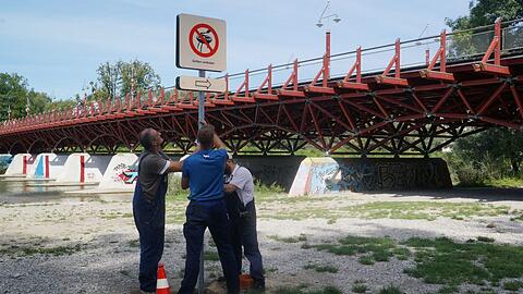 Die Tierpark-Brücke in Thalkirchen: Gibt es bald einen zweiten Übergang? (Archivbild)