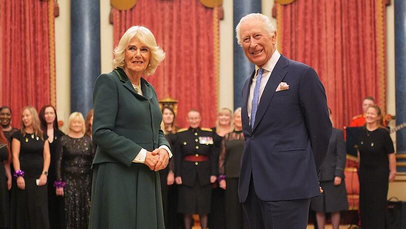 Königin Camilla und König Charles reisen im April nach Italien.