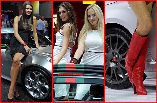 Das ist ein Klassiker - aber ein schöner: Tolle Autos und heiße Frauen. Auf der IAA in Frankfurt treffen sie wieder aufeinander: Die neuesten Innovationen der Autohersteller, präsentiert von den schönsten Models und Hostessen. Wir haben uns auf der Messe mal nach hübschen Mädels umgesehen...