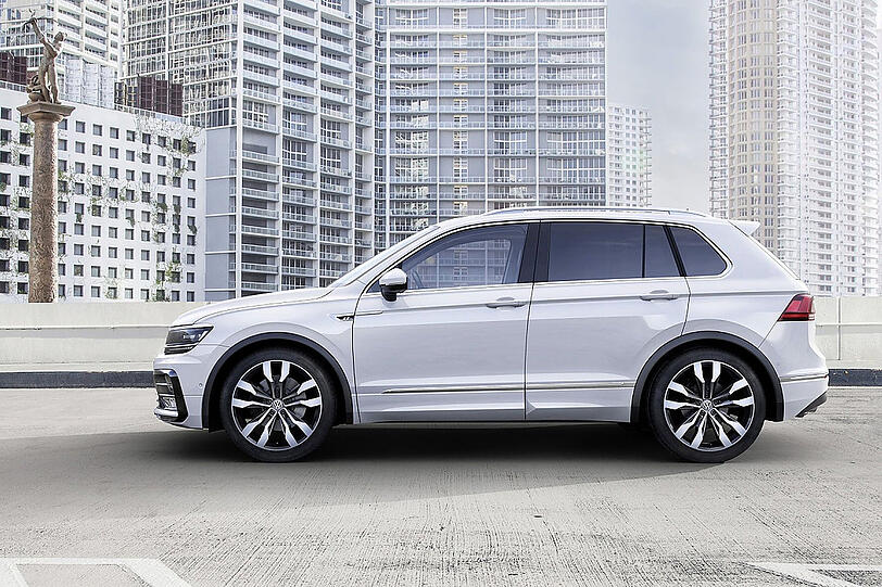 Volkswagen lässt 2016 die zweite Generation des Tiguan vom Stapel, in der zweiten Jahreshälfte auch als Siebensitzer.