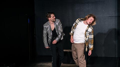 Jan Viethen und Franz-Xaver Zeller als Freunde mit Meinungsverschiedenheiten.