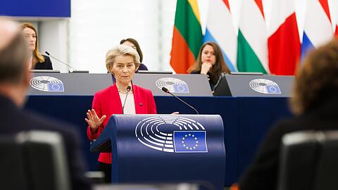 Die Europäische Union muss handeln, sagt Kommissionspräsidentin Ursula von der Leyen. (Archivbild)