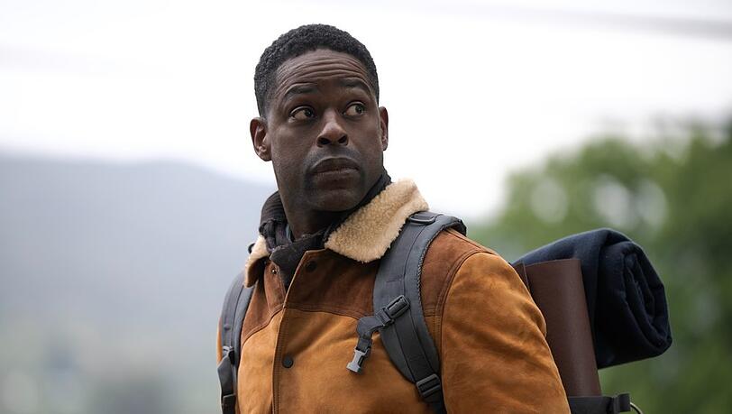 Der Bunker ist nicht genug: Sterling K. Brown in "Paradise". Der Bunker ist nicht genug: Sterling K. Brown in "Paradise".