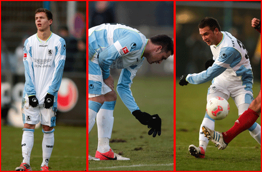 Die Löwen gewinnen gegen die Spvgg Unterhaching im Test an der Grünwalder: Die Bilder vom Spiel