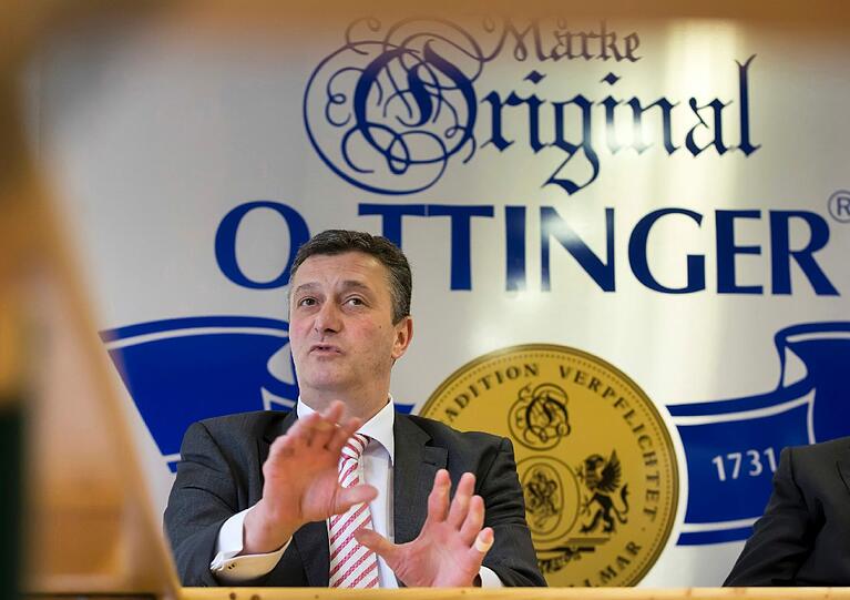 Der Chef der Oettinger-Brauerei starb am Samstag an Herzversagen.