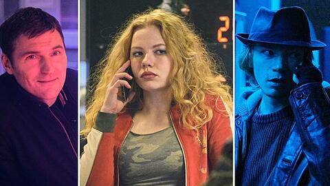 "Tatort: Explosive Mischung" mit (v.l.): Ulf Meisner (Christian Schneeweiss), Fiona Markovic (Juliette Larat) und Chris Lohberg (Filip Schnack).