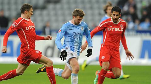 Der TSV 1860 München und Fortuna Düsseldorf trennen sich 1:1