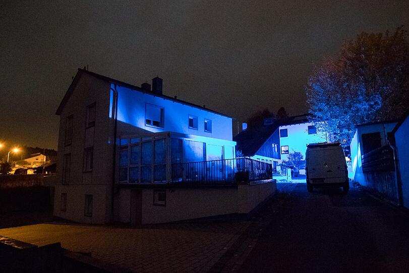 Ortstermin am Haus des Reichsbürgers. Die Bilder.