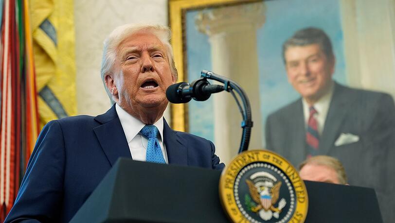 Trump betont nach einem Telefonat mit Netanjahu die Einigkeit zwischen den USA und Israel. Trump betont nach einem Telefonat mit Netanjahu die Einigkeit zwischen den USA und Israel.