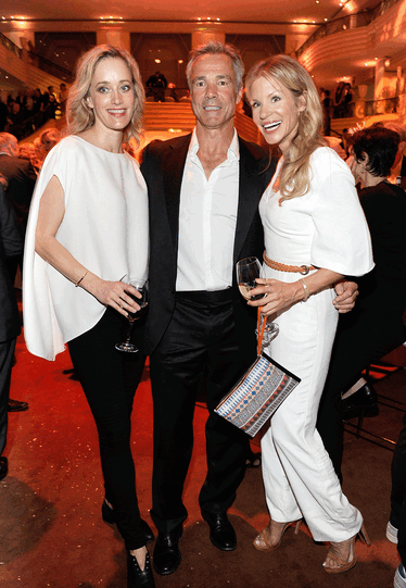 Die Schauspieler Judith Richter, Hannes Jaenicke und Nina Gnädig