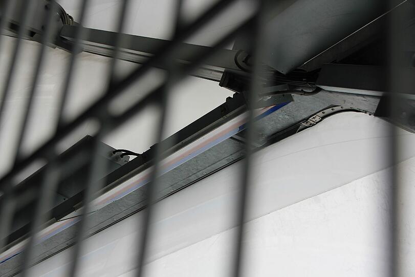 Umbau in der Allianz Arena: Die Bilder