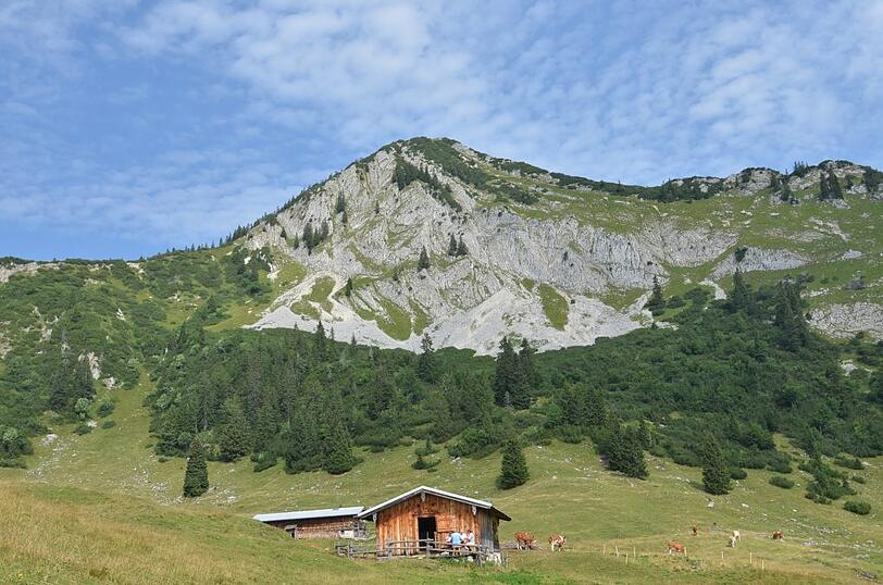 Der Risserkogel ist mit 1826 Meter der zweithöchste Gipfel in den Tegernseer Alpen.