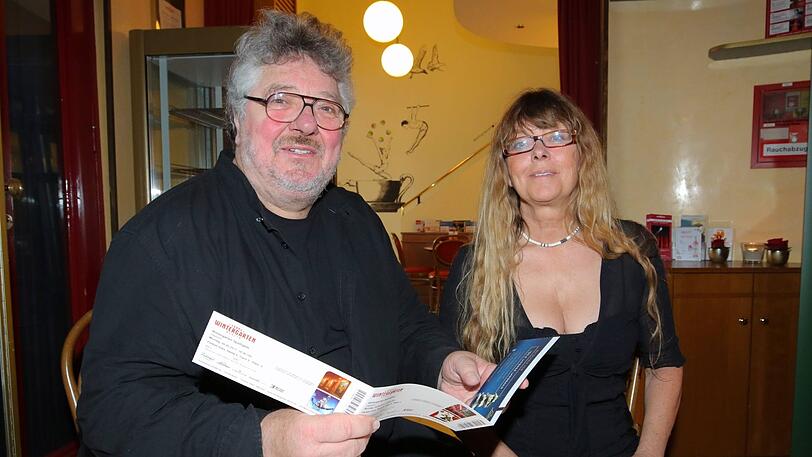 Michael Schanze mit Partnerin Uschi Köhl.