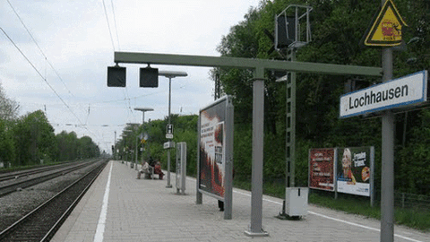 Der S-Bahnhof Lochhausen soll barrierefrei ausgebaut werden.