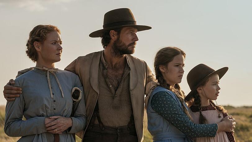 Die neue Familie Ingalls in "Unsere kleine Farm".