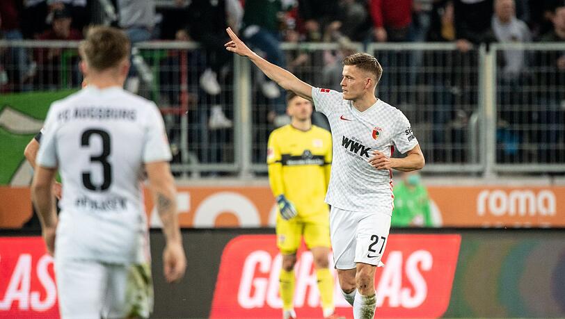 Alfred Finnbogason verließ die Augsburger im Sommer 2022. (Archivbild) Alfred Finnbogason verließ die Augsburger im Sommer 2022. (Archivbild)