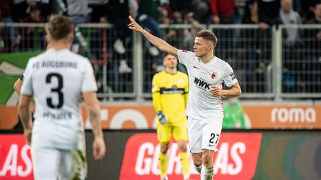 Alfred Finnbogason verlie&szlig; die Augsburger im Sommer 2022. (Archivbild)