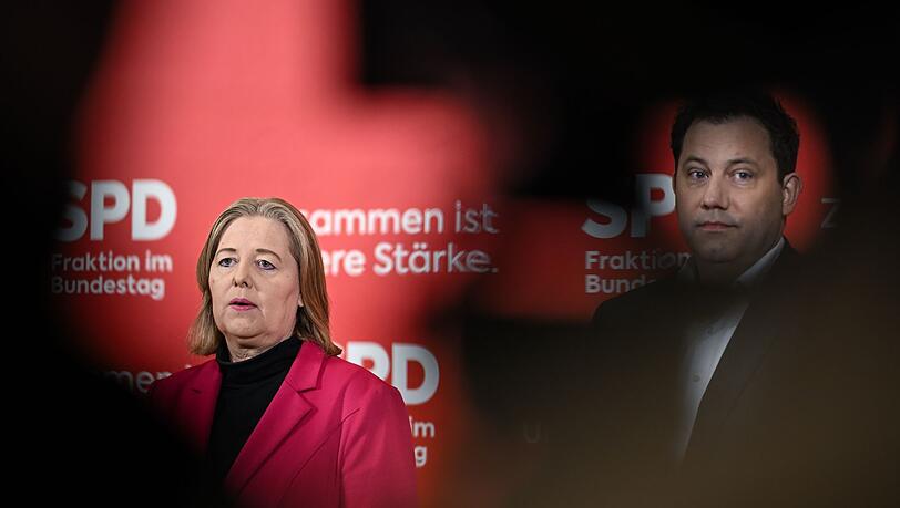 Nach Bas' Rücktritt wird die SPD-Doppelspitze neu gewählt. (Archivbild) Nach Bas' Rücktritt wird die SPD-Doppelspitze neu gewählt. (Archivbild)