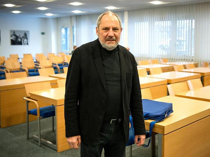Musikprofessor Siegfried Mauser. Foto: Sina Schuldt