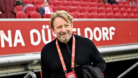Premiere im Stadion f&uuml;r Fortunas neuen Sportvorstand Sven Mislintat.