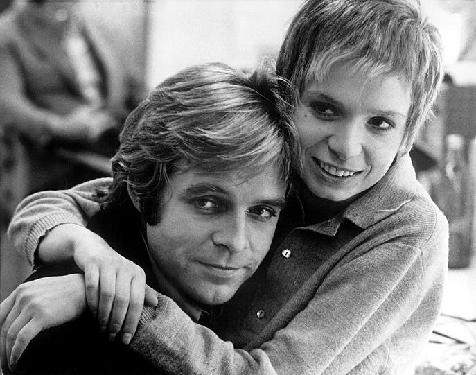 Ingrid Steeger und Schauspiel-Kollege Thomas Fritsch