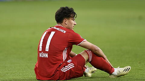 Konsterniert: Bayern-Angreifer Nicolas Kühn