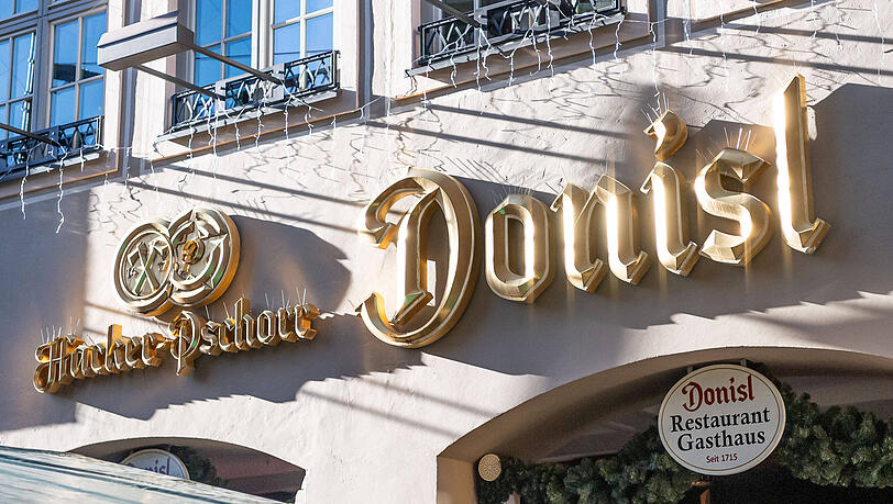 Das Donisl am Marienplatz ist ein beliebtes Ziel f&uuml;r M&uuml;nchner sowie Touristen.