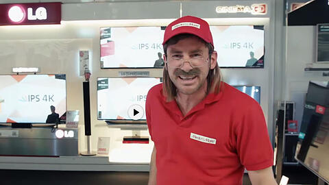 Erkannt? Komiker Harry G alias Markus Stoll in einem der neuen Imagefilme.