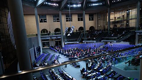 Die Debatte über Abtreibungen im Bundestag lief hoch emotional.