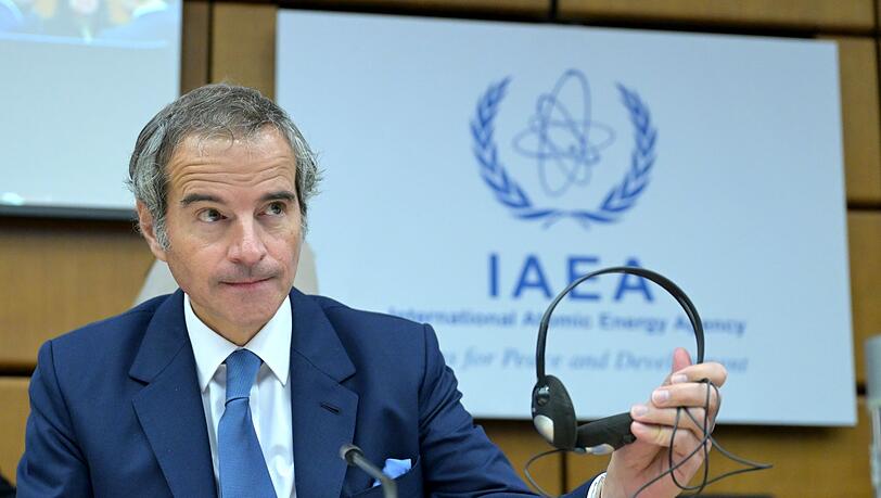 "Der Prozess der Abrüstung oder des kontrollierten Abbaus der Atomwaffenarsenale ist zum Stillstand gekommen", sagt IAEA-Chef Grossi.