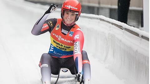 Natalie Geisenberger feierte in Winterberg ihren 40. Weltcupsieg.