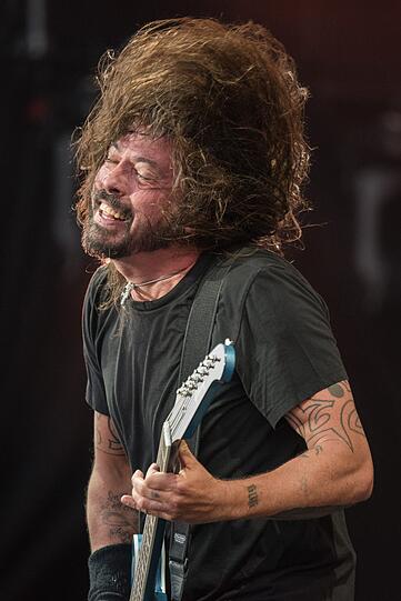 Dave Grohl, Sänger der "Foo Fighters"