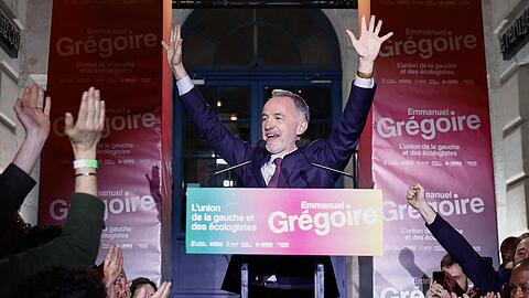 Mit Emmanuel Gr&eacute;goire konnten die Sozialisten das B&uuml;rgermeisteramt in Paris verteidigen.