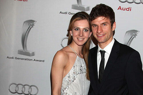 Thomas und Lisa Müller beim "Audi Generation Award"